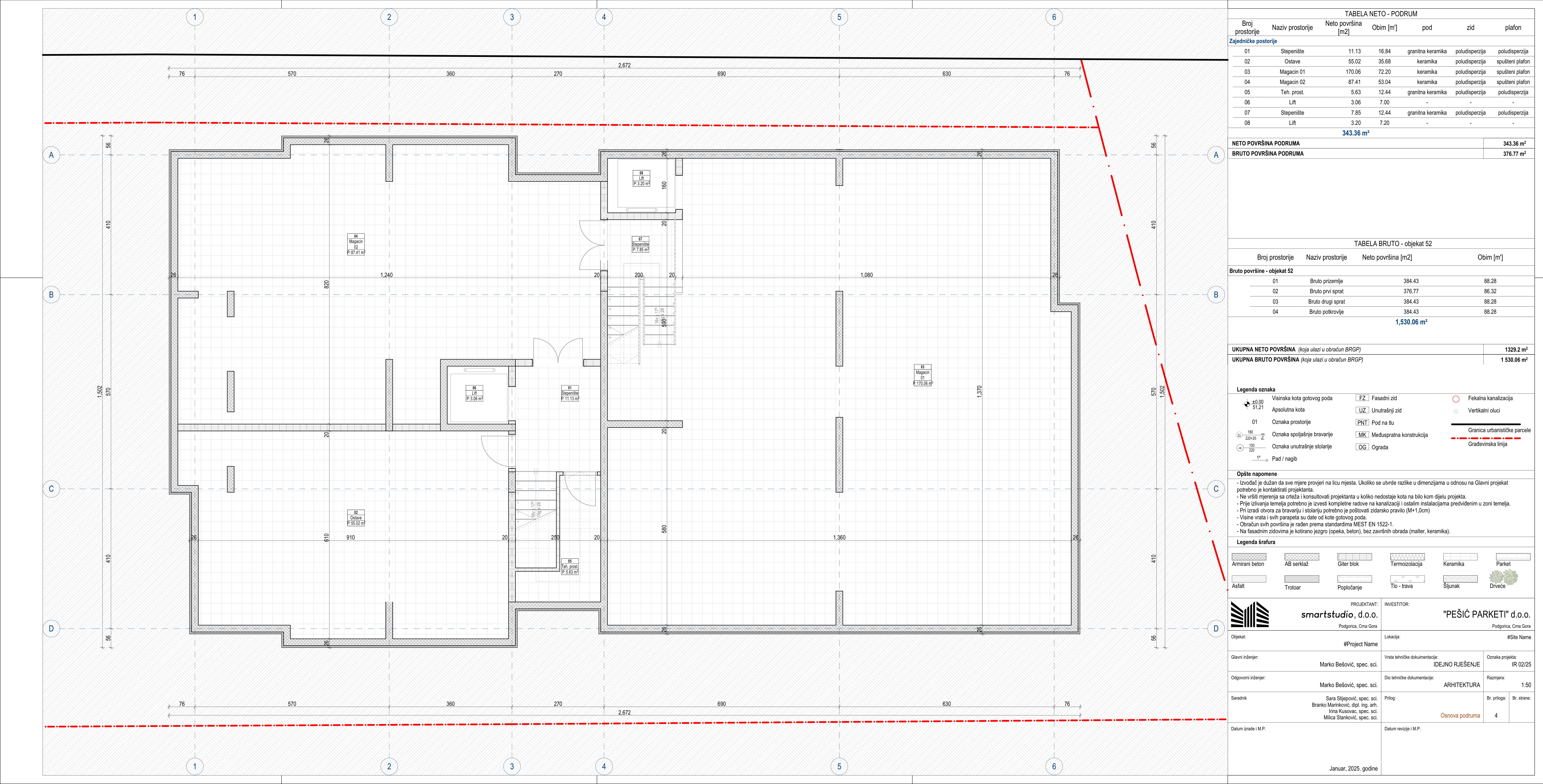 Podrum — Objekat 1